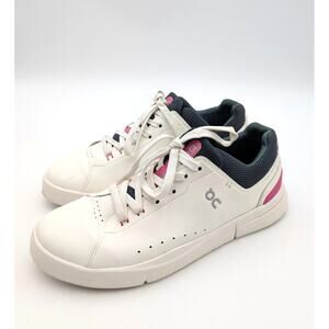 On Roger Advantage Sneakers Shoes Women's Ivory/Pink Size USW10 EU42